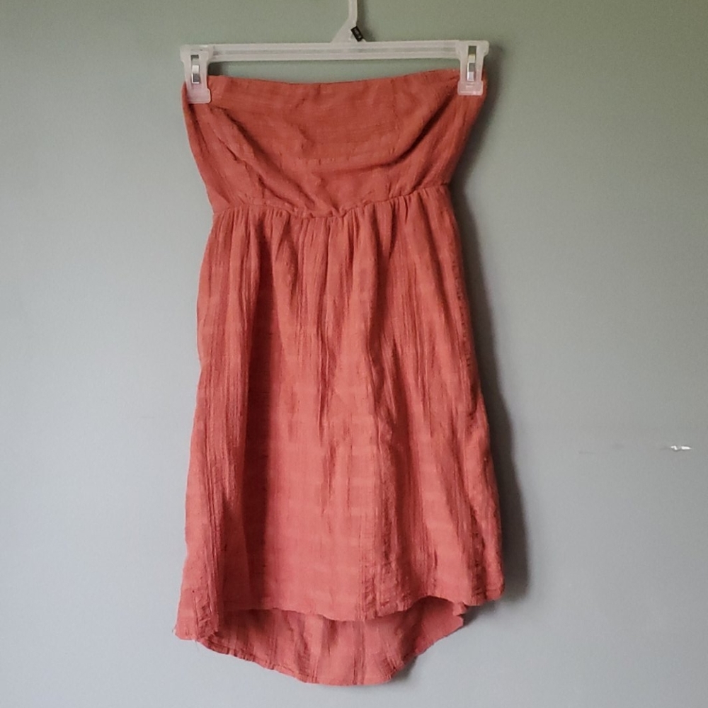 Strapless sundress